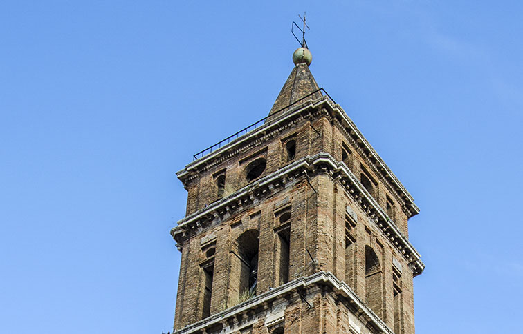torre campanaria della chiesa di santa maria maggiore