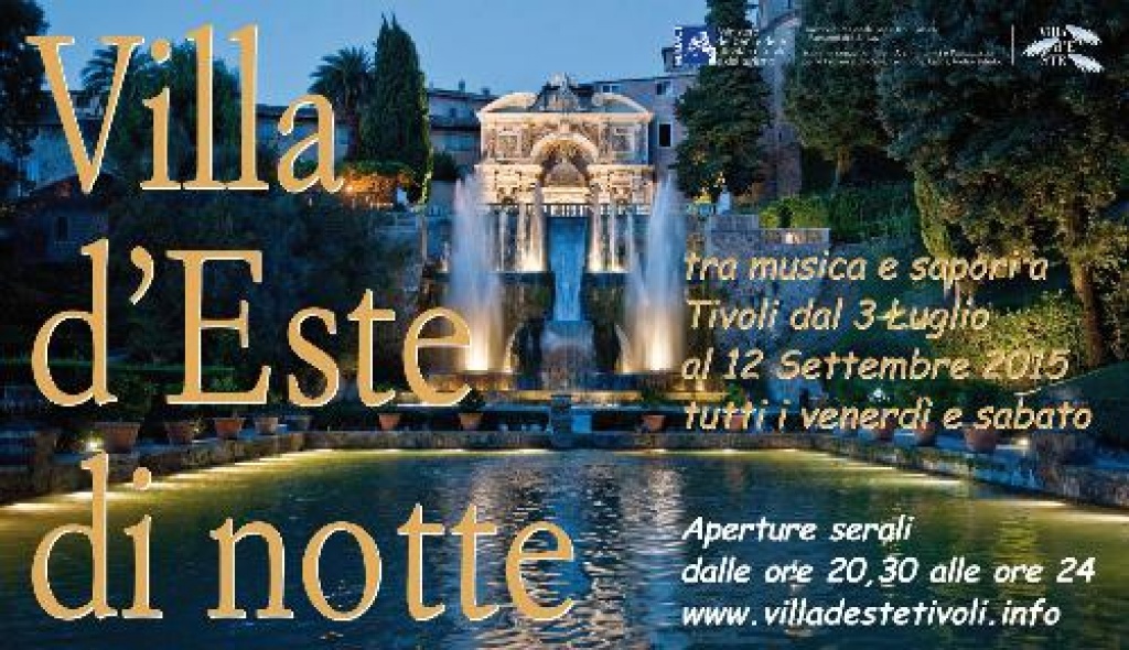 Villa D'Este di Notte