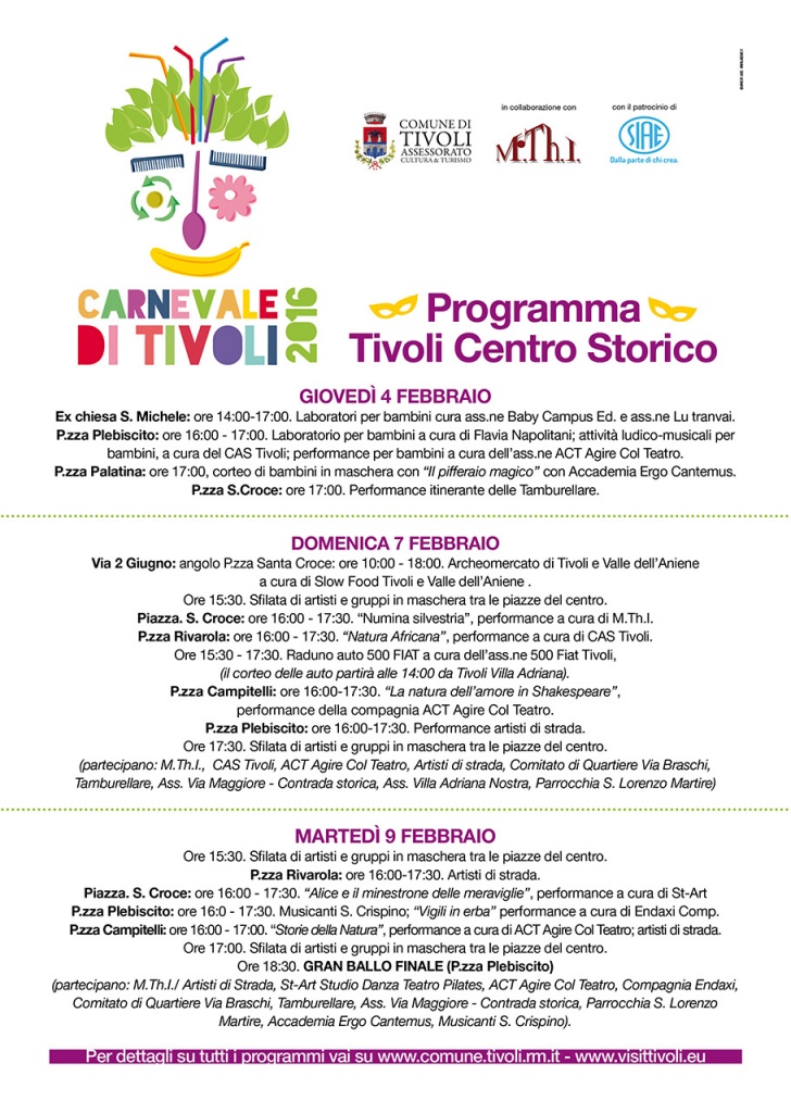 Carnevale di Tivoli 2016 - Tivoli Centro Storico