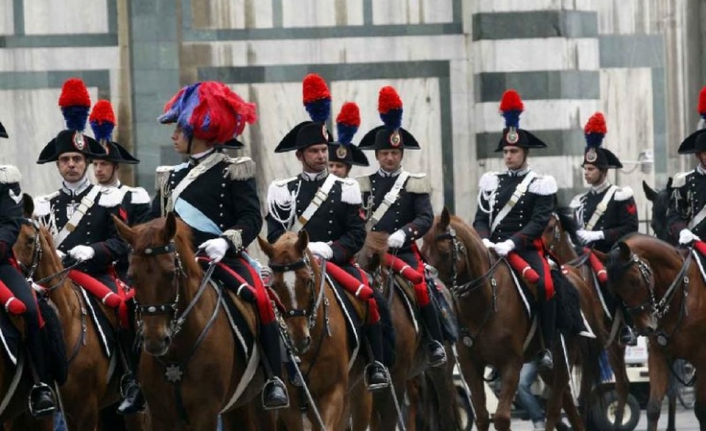 Carabinieri a cavallo Tivoli